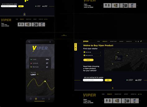 Viper car alarm system :: Behance