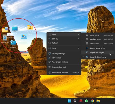 How to Enable or Disable "Align Icons to Grid" on Windows 11 or 10 Desktop? | Gear up Windows 11 ...