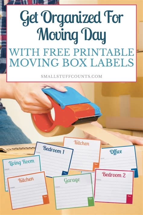 Free Printable Labels For Moving Boxes