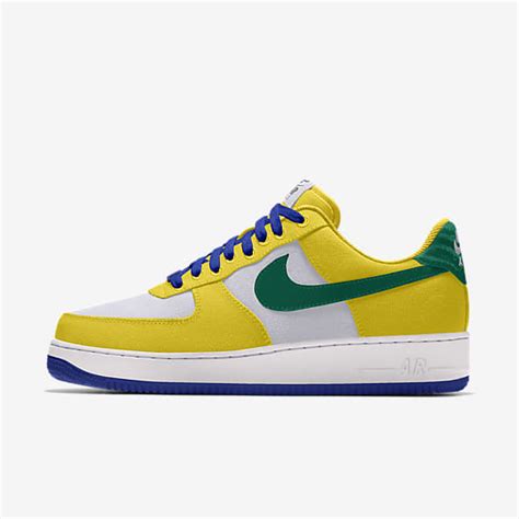 Men's Yellow Air Force 1 Shoes. Nike AU