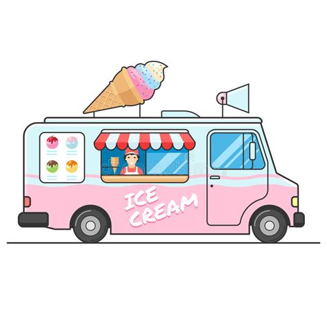 Ice Cream Truck Clipart at GetDrawings.com | Free for personal use Ice Cream Truck Clipart of ...