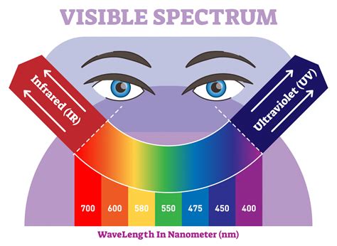 The Visible Spectrum: Overview With Colors Listed in Order of Increasing Wavelength | Color Meanings