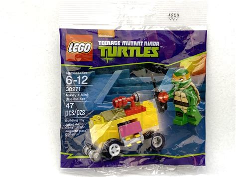 A Year of Polybags 35/260: LEGO TMNT 30271 Mikey's Mini-Shellraiser Review - FBTB