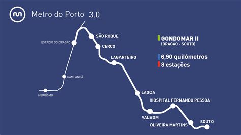 Metro do Porto revela mapas das novas linhas (Gondomar, São Mamede ...