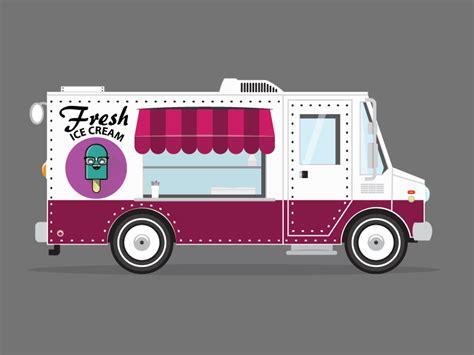 Ice Cream Truck Vector at Vectorified.com | Collection of Ice Cream Truck Vector free for ...