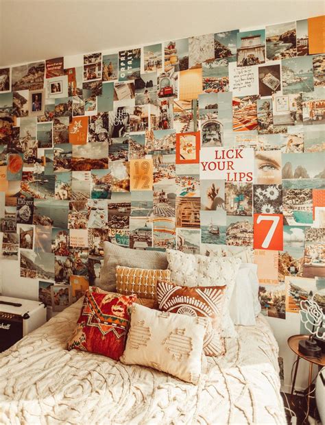 #Bedroomideas | Photo walls bedroom, Bedroom wall collage, Room ideas bedroom