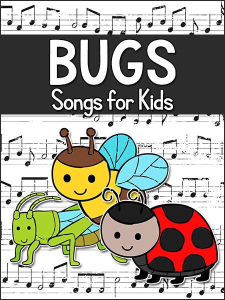 Kids' Songs about Bugs & Insects, Pre-K, Preschool, Kindergarten - PreKinders Preschool Activities