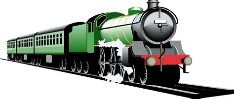 Goods train clipart - Clipground