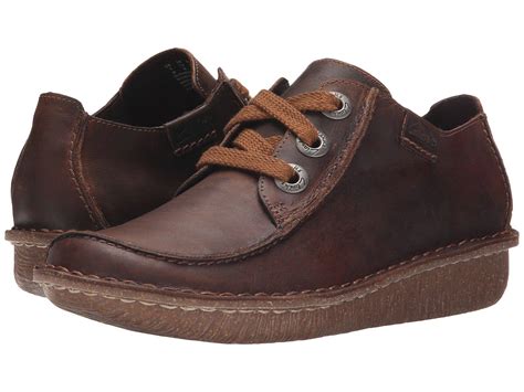 Lyst - Clarks Funny Dream (brown Leather) Women's Lace Up Casual Shoes