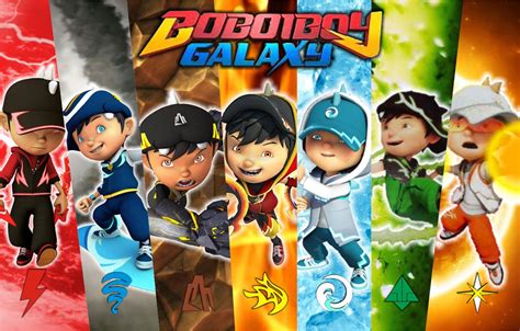 Boboiboy Galaxy with 7 Element by VIANDRY on DeviantArt