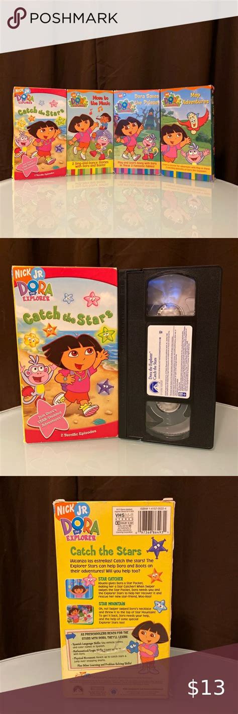 Dora the explorer VHS tapes set of 4 Nick Jr, Dora The Explorer, Vhs Tapes, Check, Picks ...