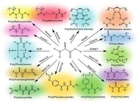 Different polymerization methods for the synthesis of various... | Download Scientific Diagram