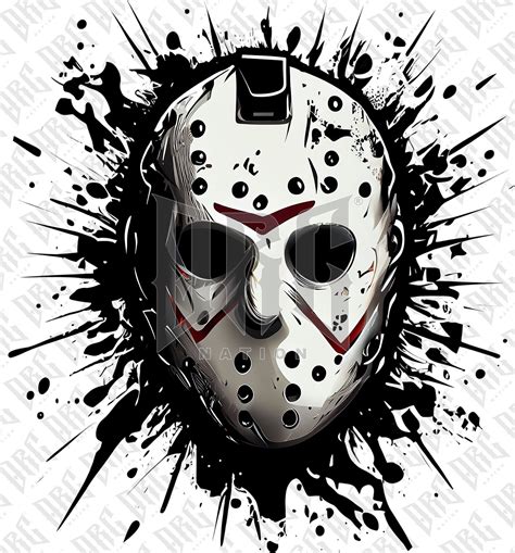 Jason Voorhees PNG Jason Voorhees Sublimation Trendy Jason - Etsy Australia