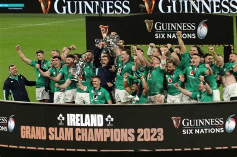 Ireland clinch Six Nations Grand Slam as 14-man England overwhelmed in ...