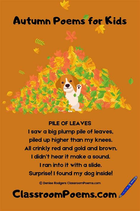 Autumn Poems for Kids