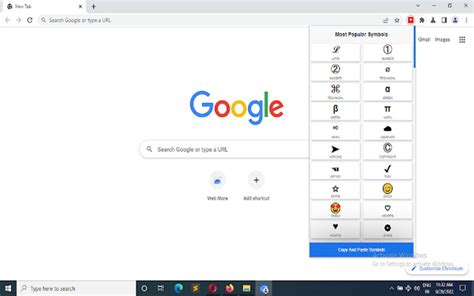 Symbols Copy And Paste for Google Chrome - Extension Download