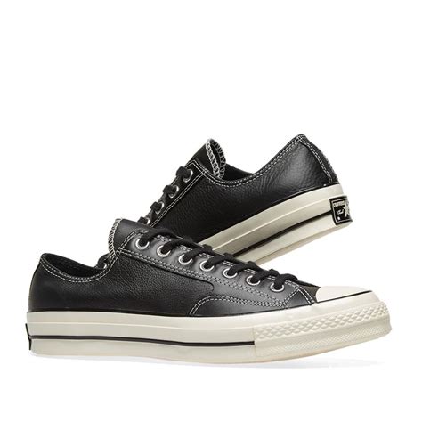 Converse Chuck Taylor 1970s Ox Premium Leather Black & Egret | END. (US)