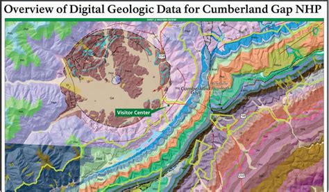 Tennessee Caves Map Nps Geodiversity atlas Cumberland Gap National ...