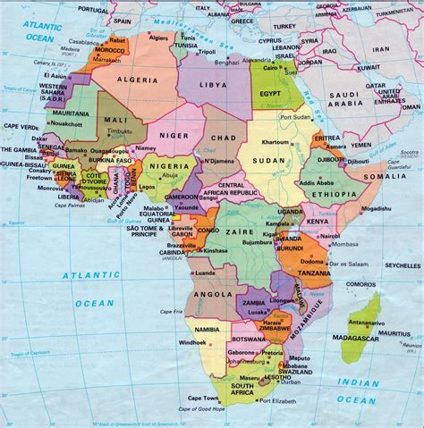 Africa Map - Map Pictures