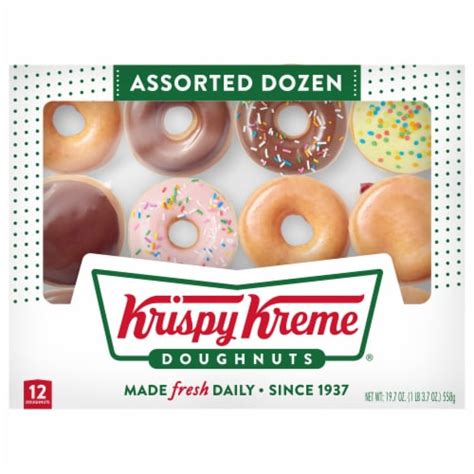 Krispy Kreme® Assorted Dozen Doughnuts, 12 ct / 18.5 oz - Kroger