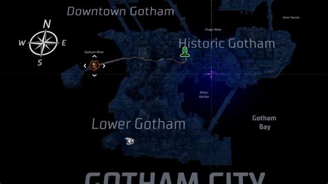 Gotham Knights map guide, districts, activities, and more