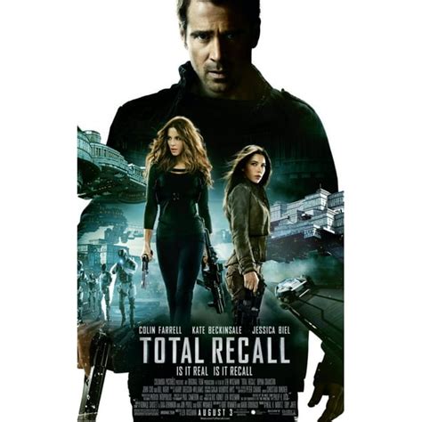 Total Recall Movie Poster 24Inx36In (61Cm x 91Cm) Art Poster 24x36 Square Adults Best Posters ...