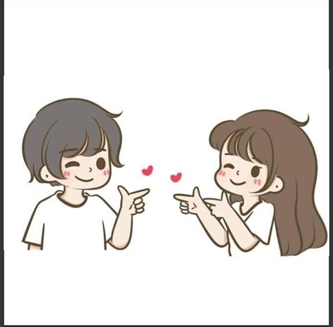 Pin on Cute Couple Cartoon Dp'z