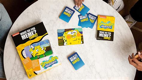 What Do You Meme? Unleashes Full-Sized SpongeBob SquarePants Family Edition - The Toy Book