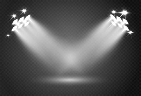 Spotlight effect for theater concert stage Abstract glowing light of ...