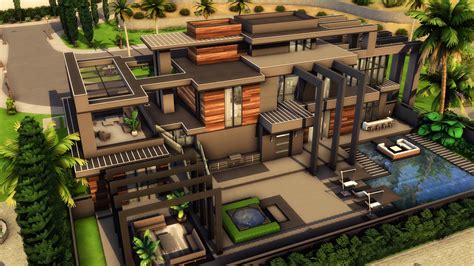 The Sims 4 Modern Mansion