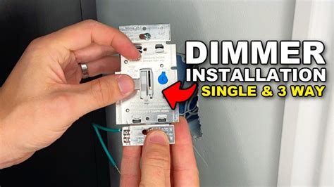 How To Wire A Dimmer Switch Single Pole