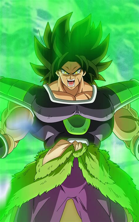 Anime Dragon Ball Super: Broly, Broly (Dragon Ball), Super Saiyan ...