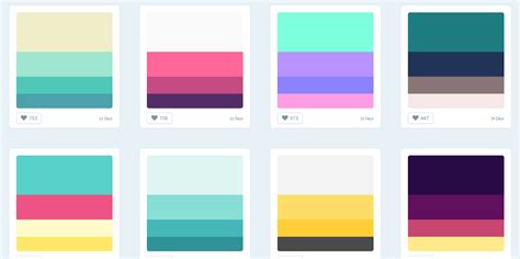 6 Colour Hunt color palette generator - Iconscout