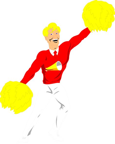 Free Guy Cheerleader Cliparts, Download Free Guy Cheerleader Cliparts ...