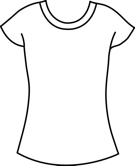 Shirt Outline Template