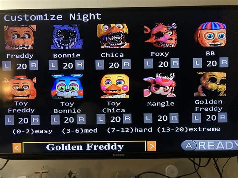 Custom Night Obtained : r/fivenightsatfreddys