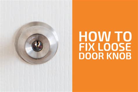 How to Fix a Loose Door Knob or Handle - Handyman's World