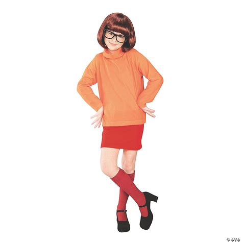 Scooby-Doo Velma Cosplay Costume Movie Character Uniform Halloween ...