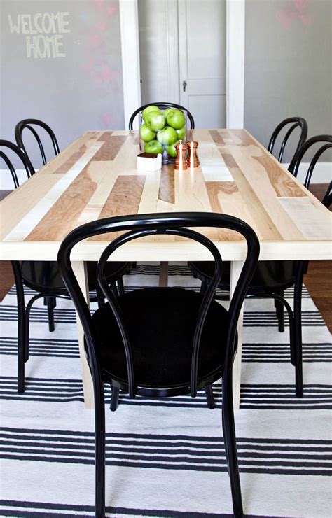 DIY Six Seat Dining Room Table - A Beautiful Mess