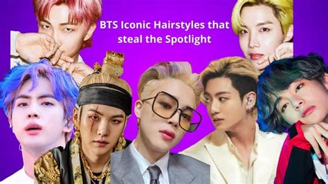 BTS most Iconic Hairstyles that stole the Spotlight | Icon, Bts, Hair styles