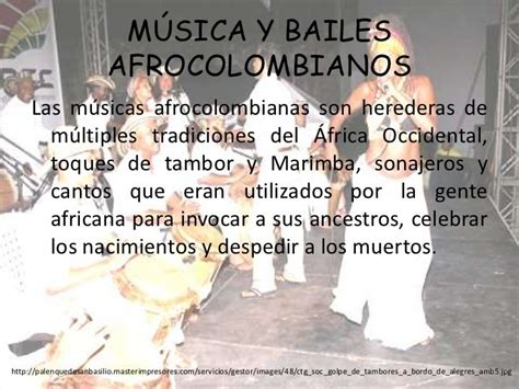 Bailes y musica afrocolombianos