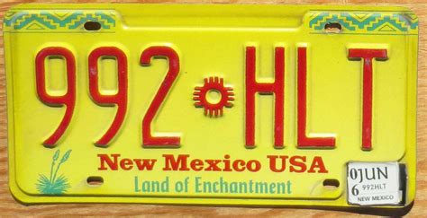 2006 New Mexico vg - Automobile License Plate Store: Collectible License Plates for Less