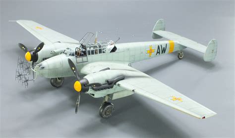 Dragon 1/32 Bf 110D/E Nightfighter Converted to Romanian Bf 110F-4 | Large Scale Planes