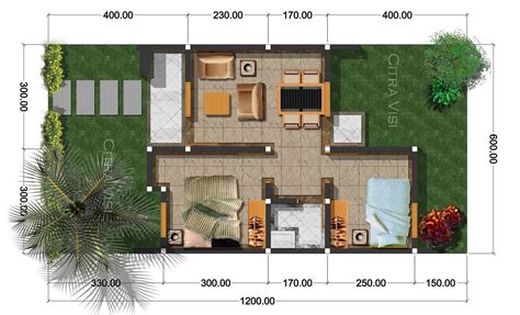 Denah/Sketsa Rumah Minimalis Modern Tren 2014 All Tipe - Inspirasi Desain Rumah