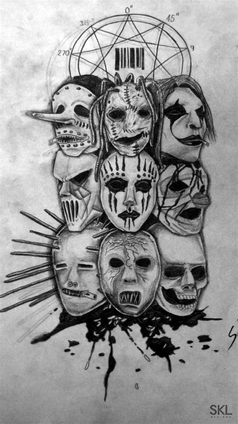 Slipknot Coloring Pages - CerlnBird