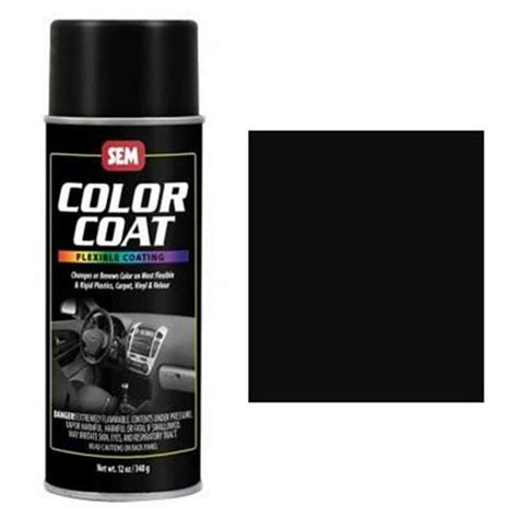 SEM Products 15013 Color Coat- Landau Black, Aerosol - Walmart.com - Walmart.com