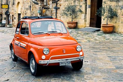 Vintage Fiat 500 Tour to Chainti, San Gimignano