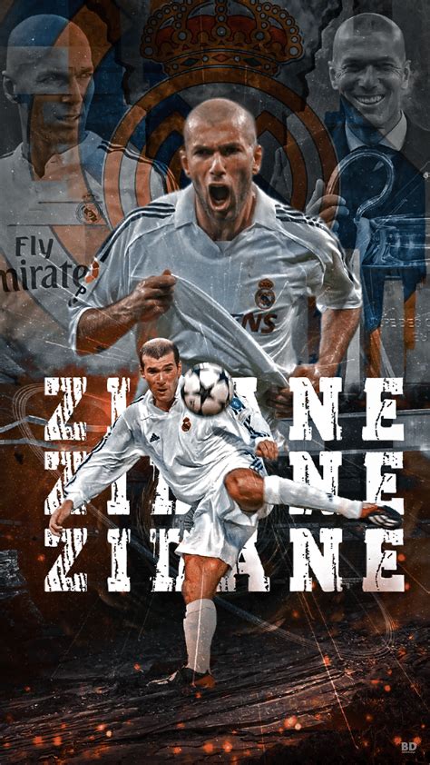 Zidane Wallpaper Legend on Behance