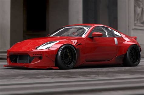 rocket, Bunny, 350z, Nissan, Modified, Bodykit, Cars Wallpapers HD / Desktop and Mobile Backgrounds