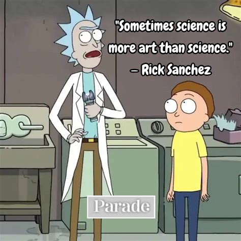 Rick and Morty Quotes - Rick Sanchez Quotes - Parade